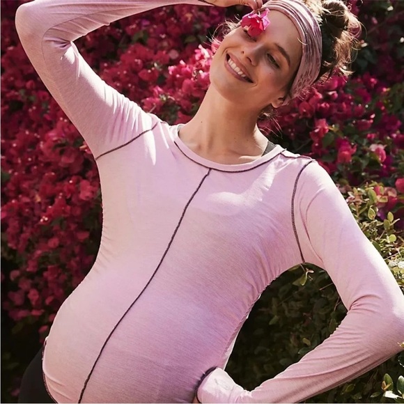 FP Movement x Hatch Right On Run Layer long sleeve, pink haze style OB2025221 - Picture 5 of 9